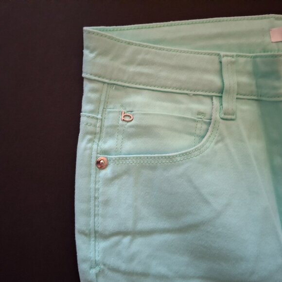 NEW Bebe girls jeans light blue - size 14 - Picture 4 of 6